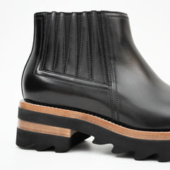 Thick - soled Chelsea Boots Black DIVINCH