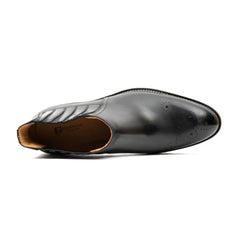 Thick - soled Chelsea Boots Black DIVINCH