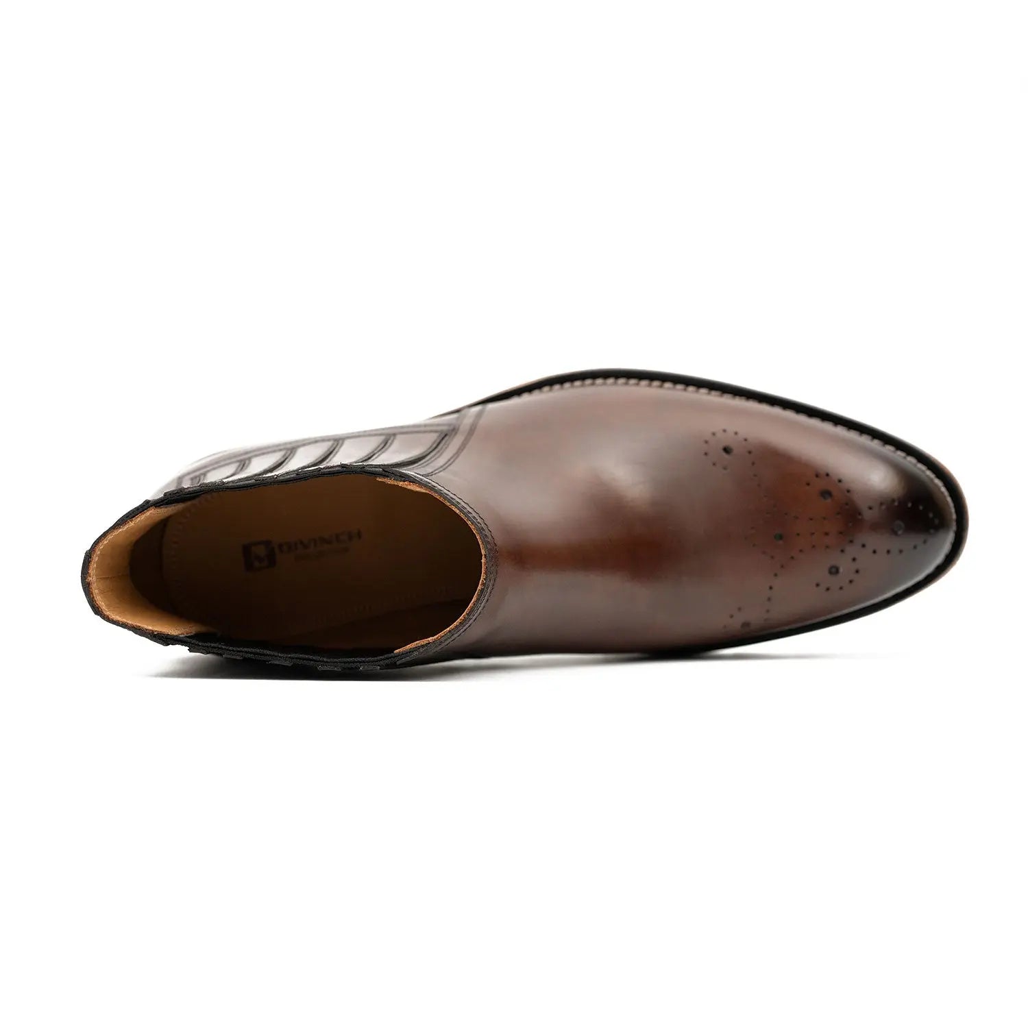 Thick - soled Chelsea Boots Brown DIVINCH