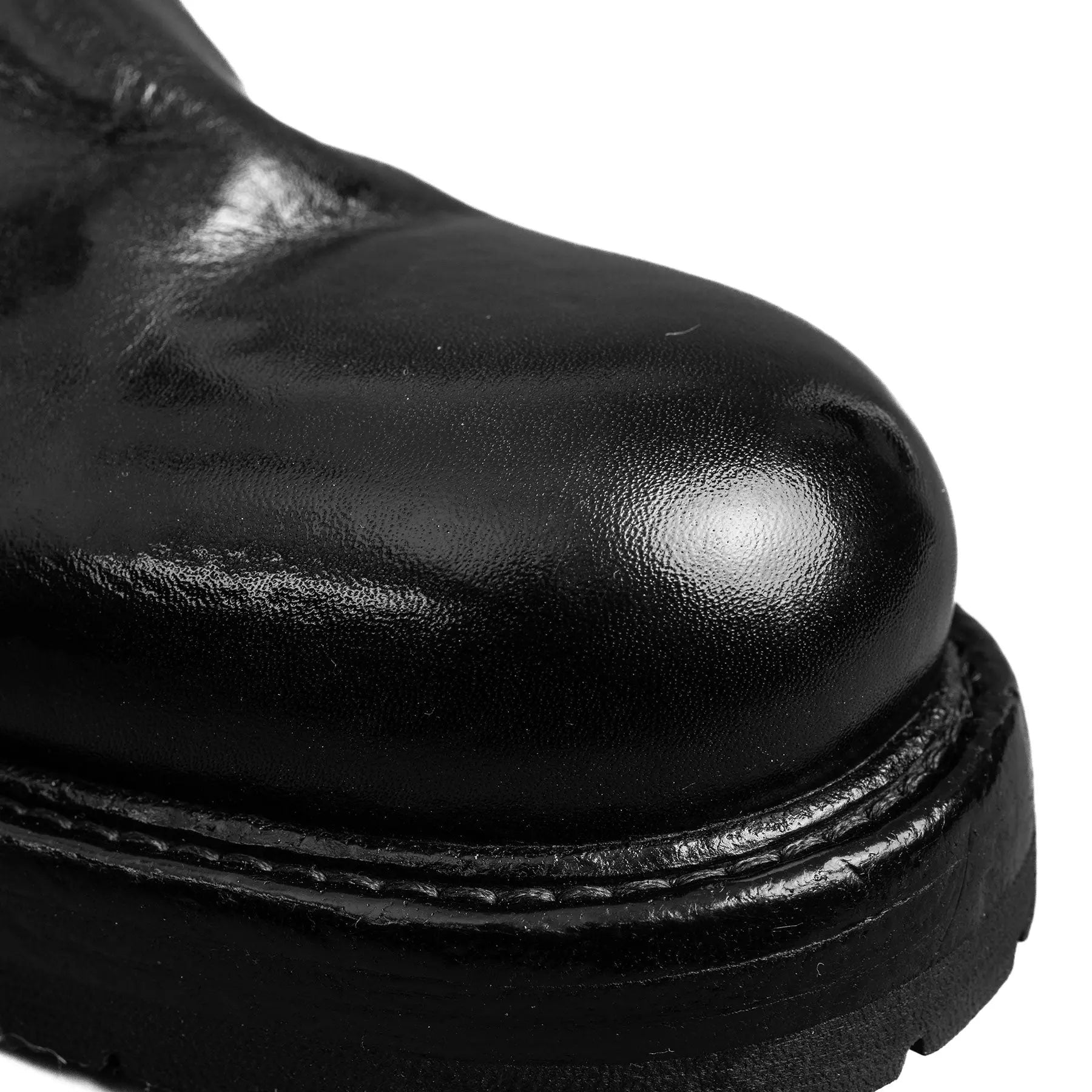 Black Washed Chelsea Boot