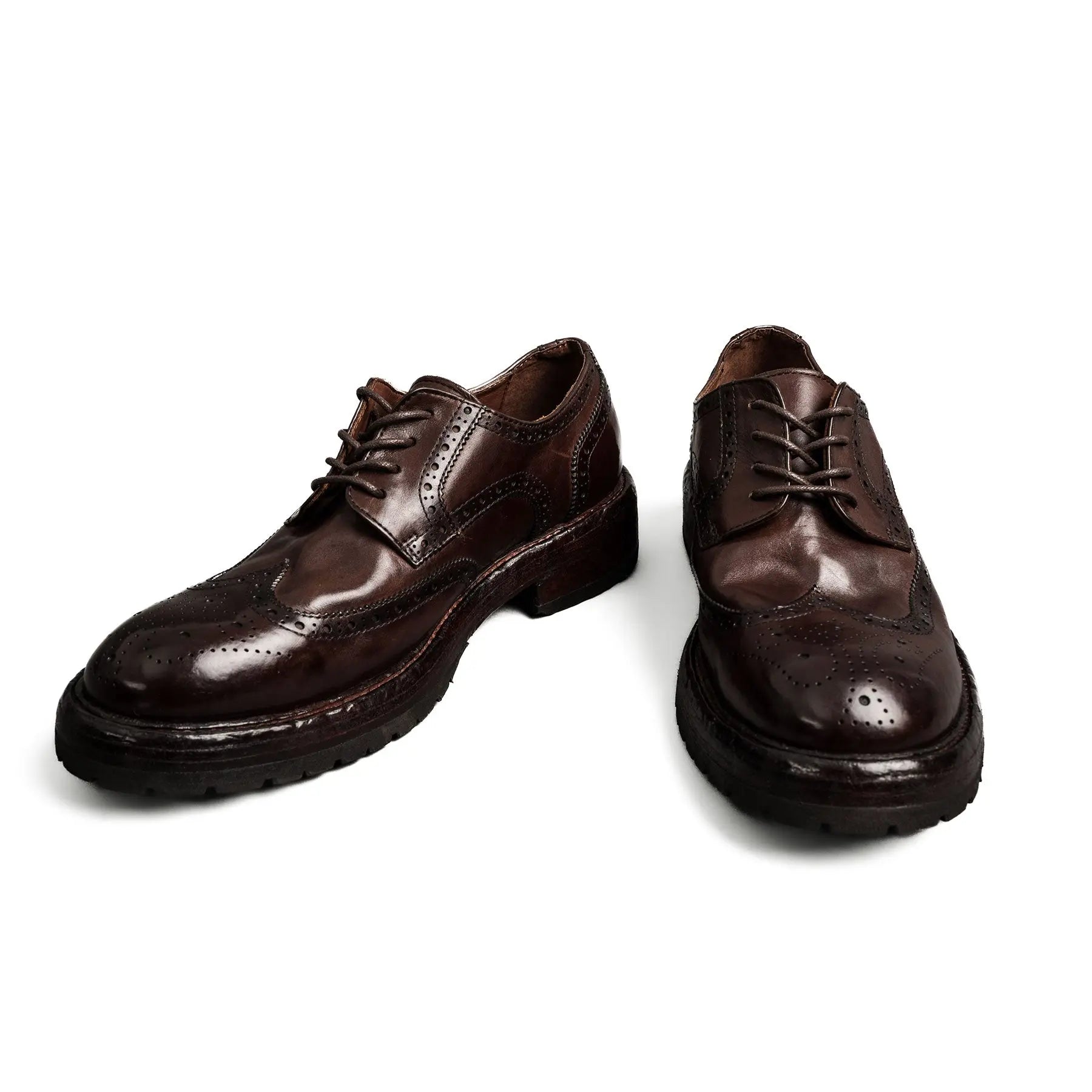 Dark Brown Washed Derby
