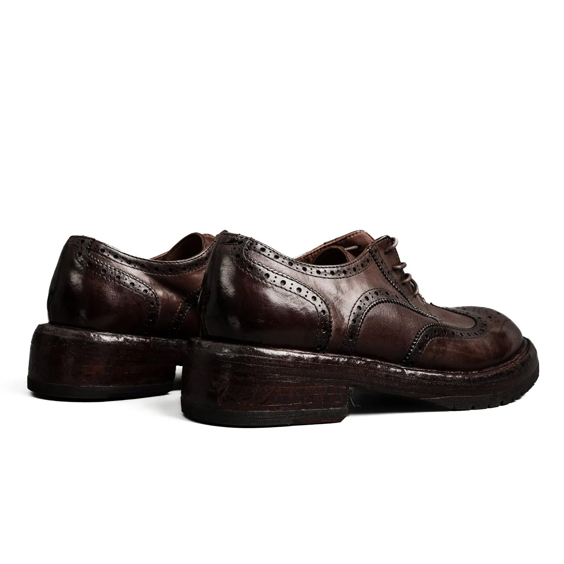 Dark Brown Washed Derby