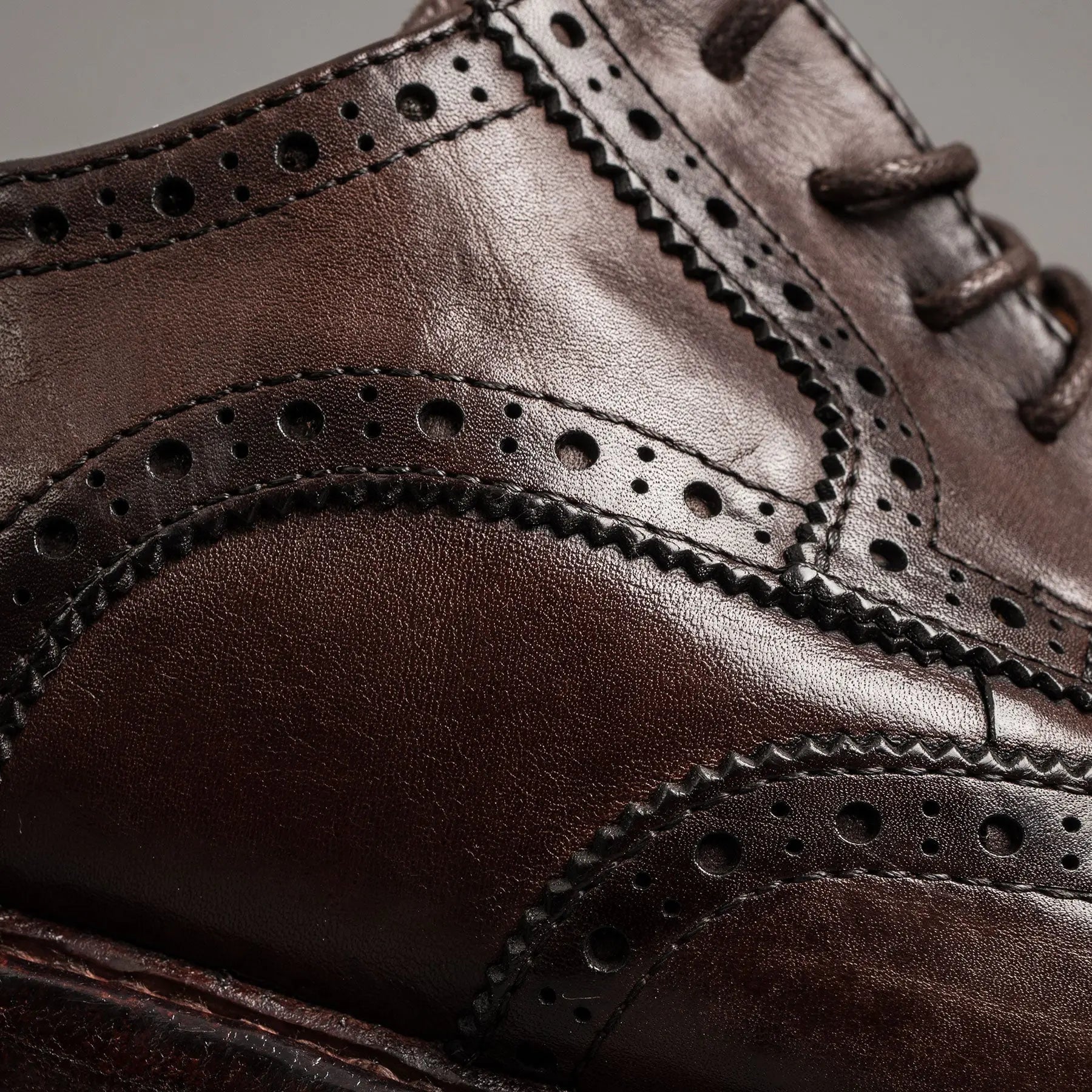 Dark Brown Washed Derby