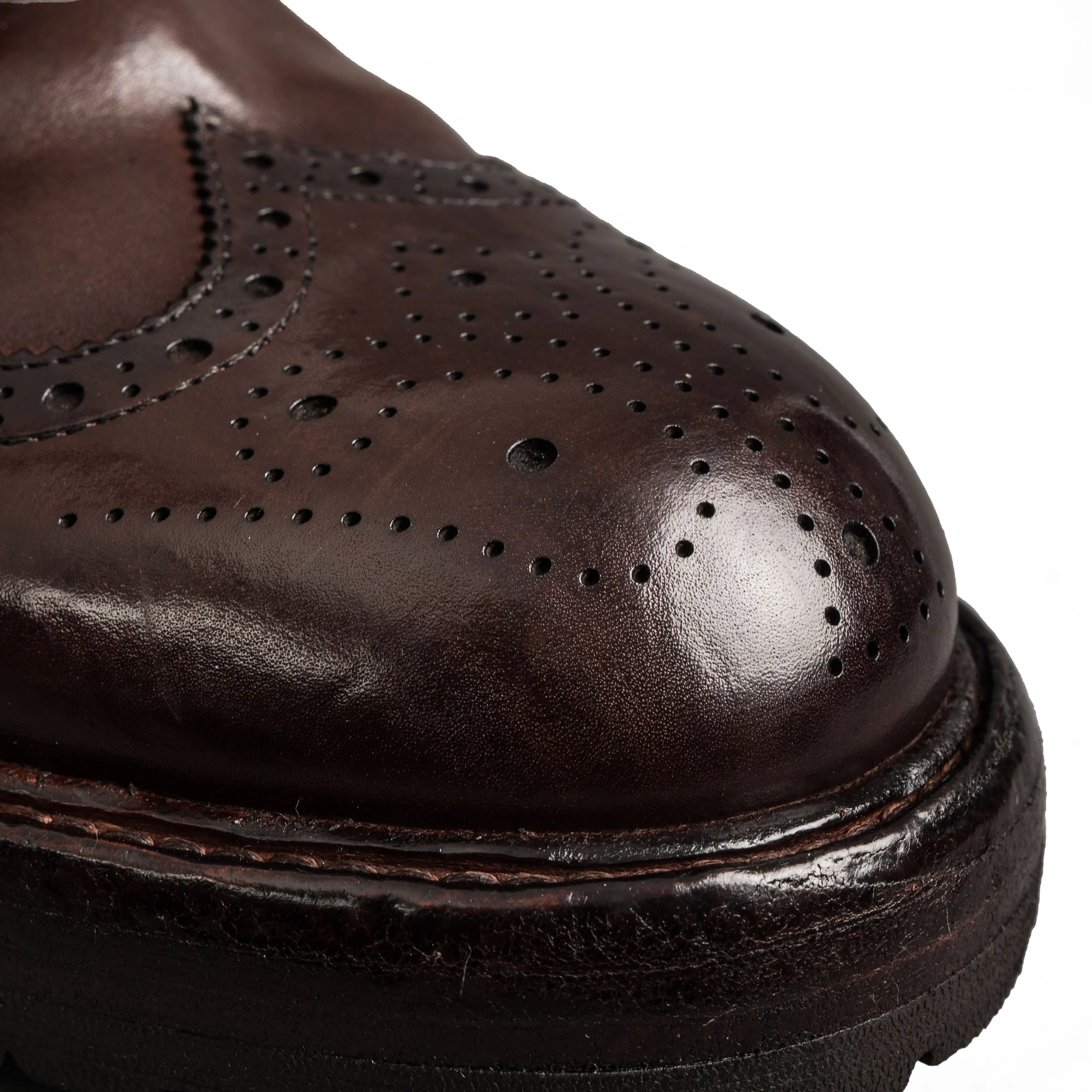 Dark Brown Washed Derby
