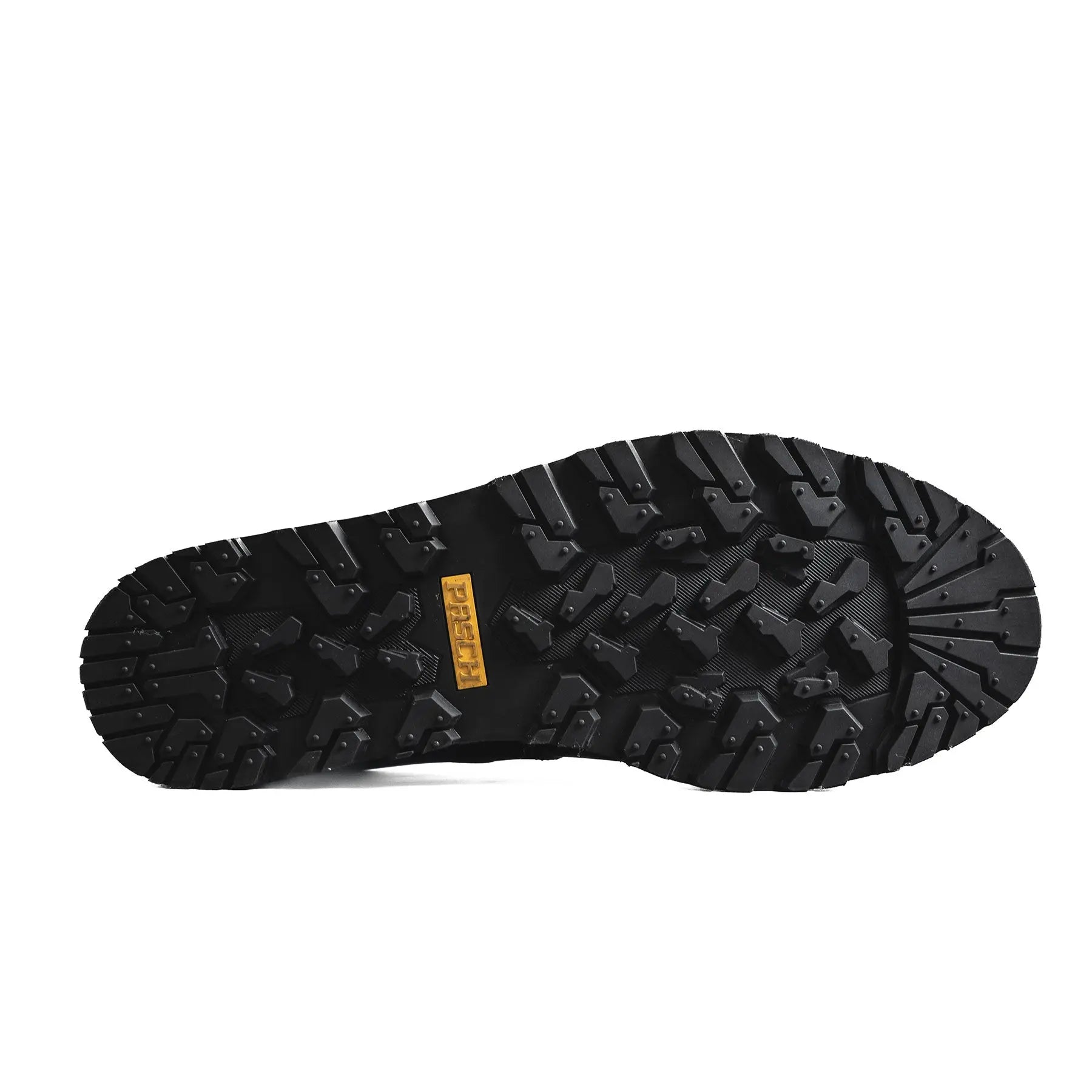 Washed Polished Leather Lug Sole Shoes