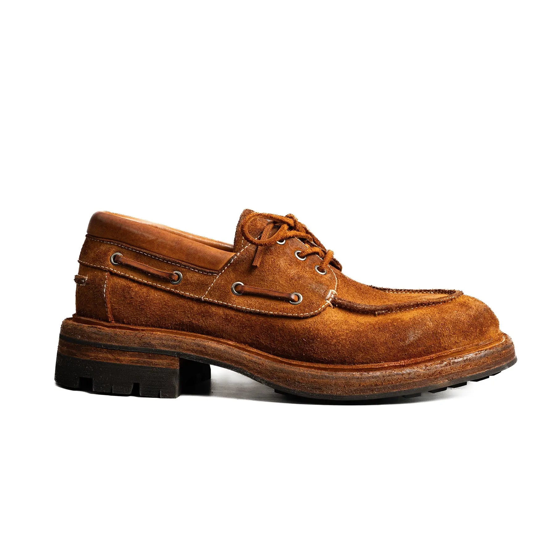 Washed Shell Cordovan Goodyear Loafers