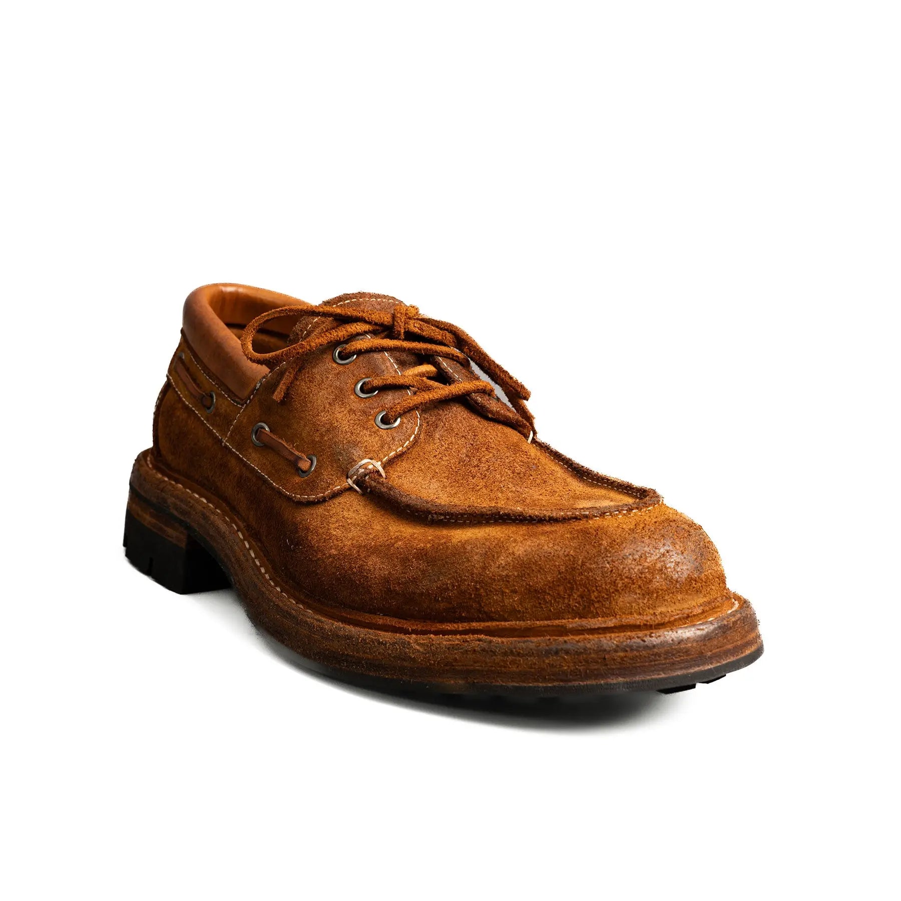 Washed Shell Cordovan Goodyear Loafers