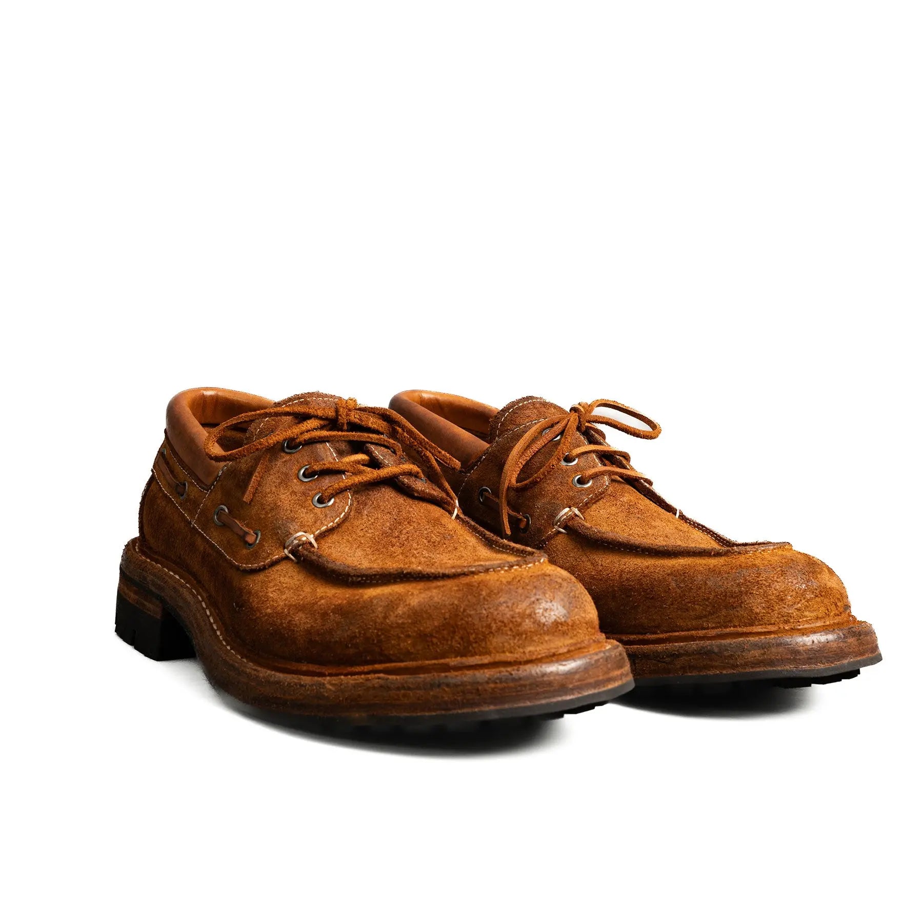 Washed Shell Cordovan Goodyear Loafers