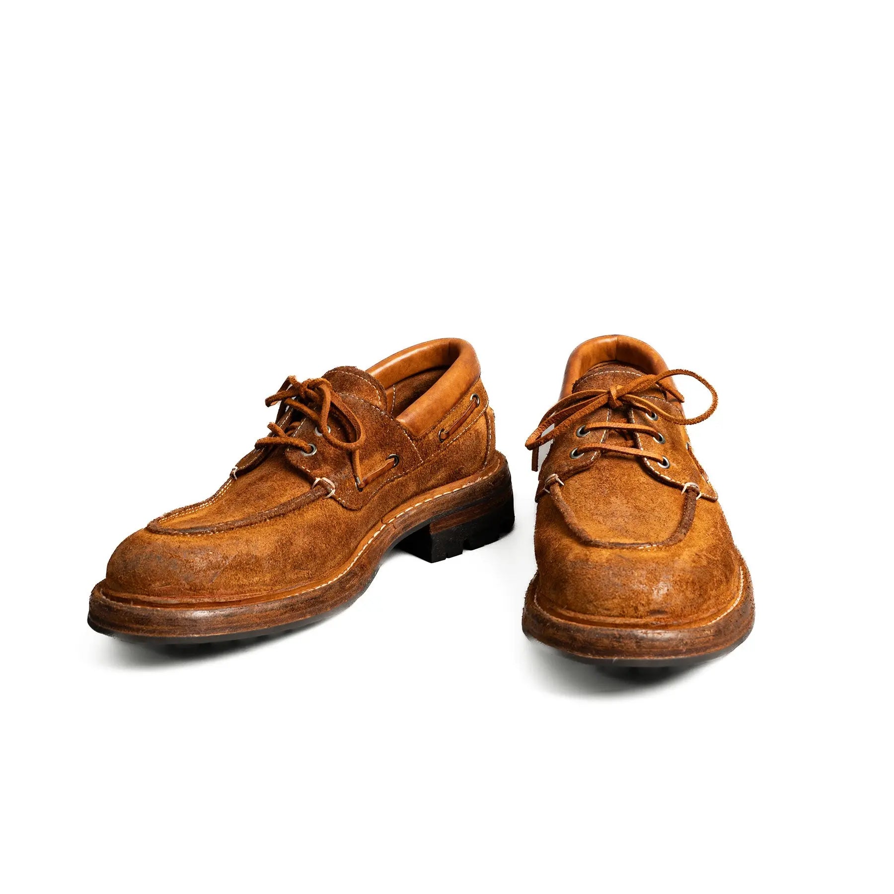 Washed Shell Cordovan Goodyear Loafers