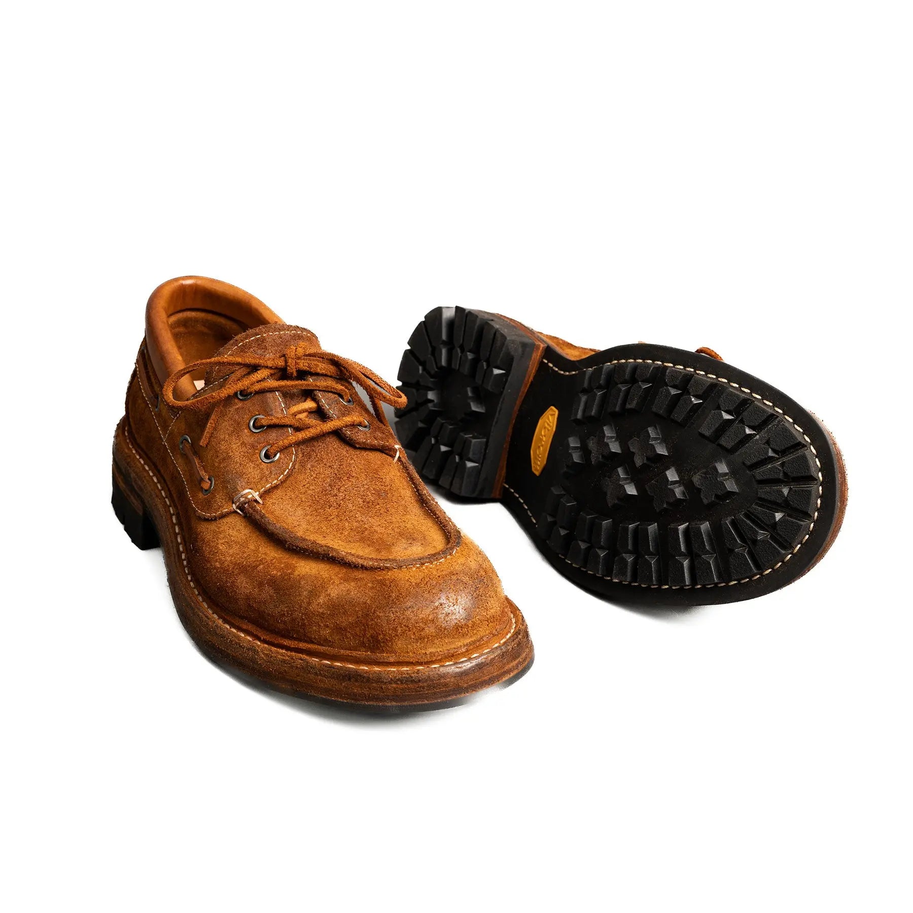 Washed Shell Cordovan Goodyear Loafers