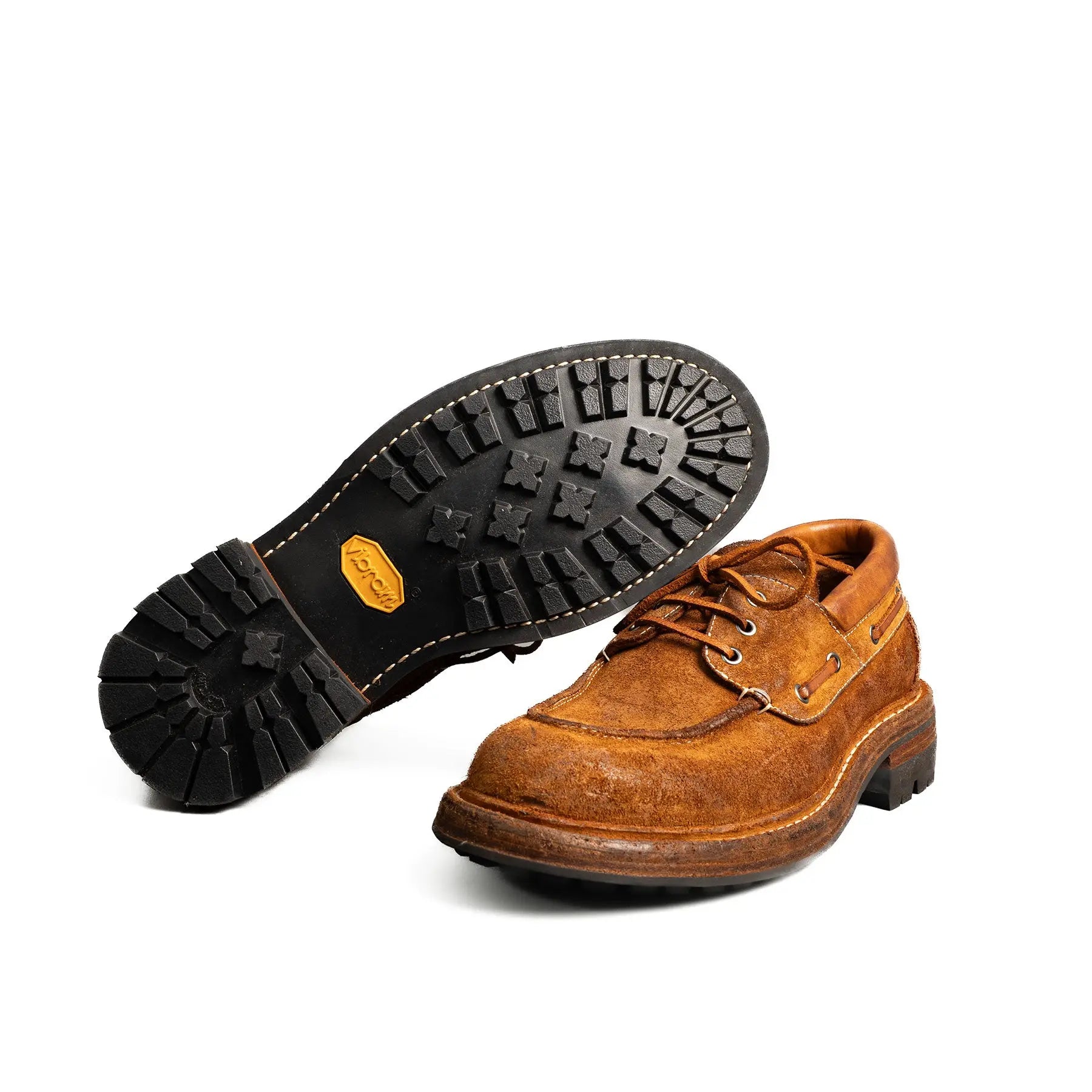 Washed Shell Cordovan Goodyear Loafers