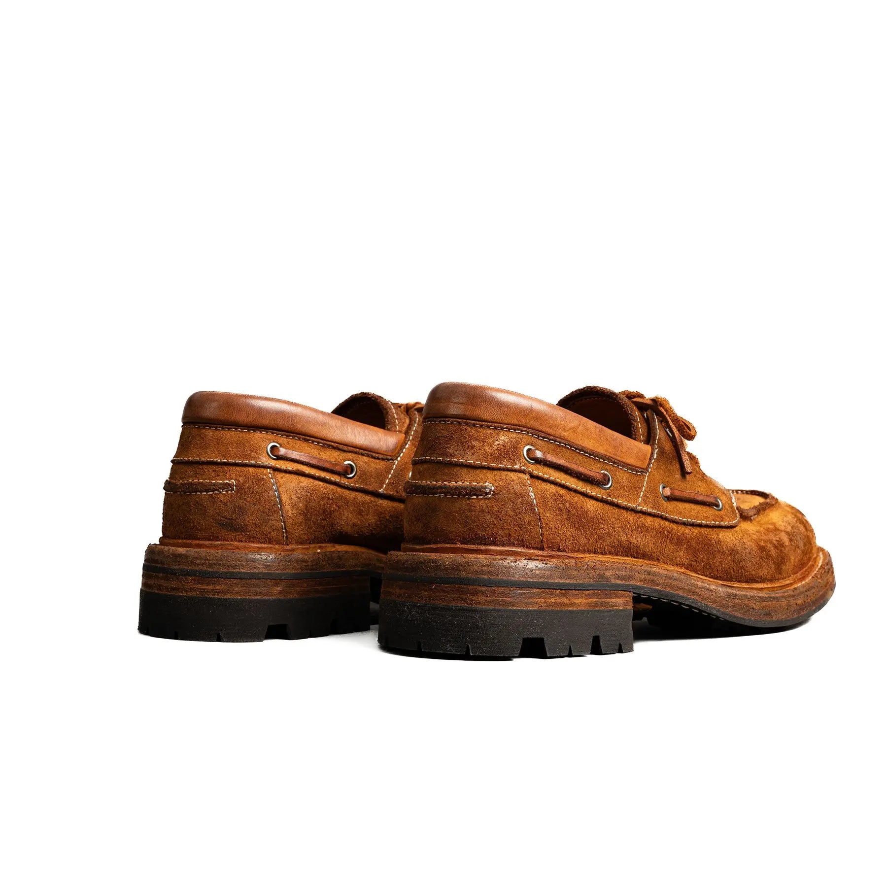 Washed Shell Cordovan Goodyear Loafers