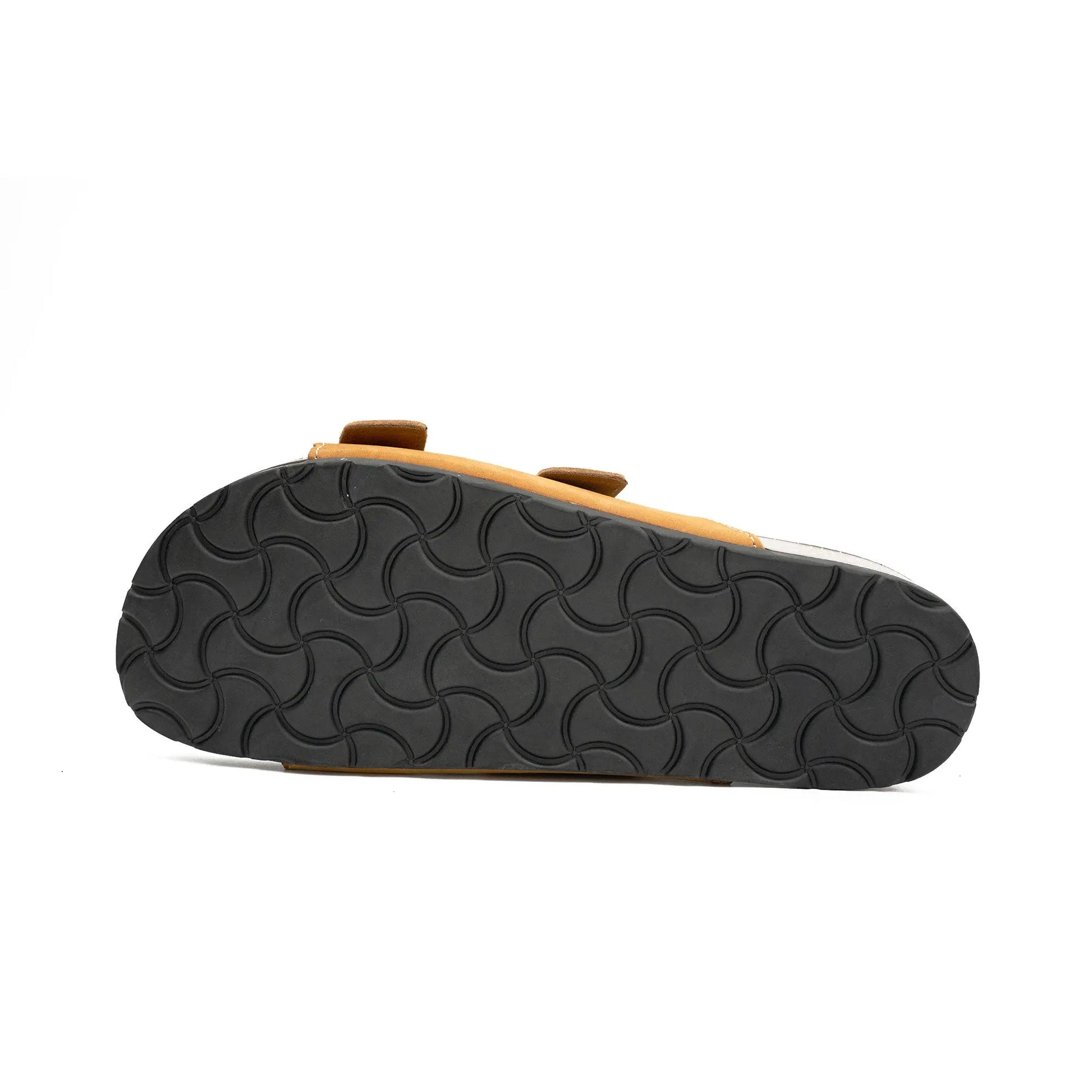 Yellow Buckle Slide Sandals DIVINCH