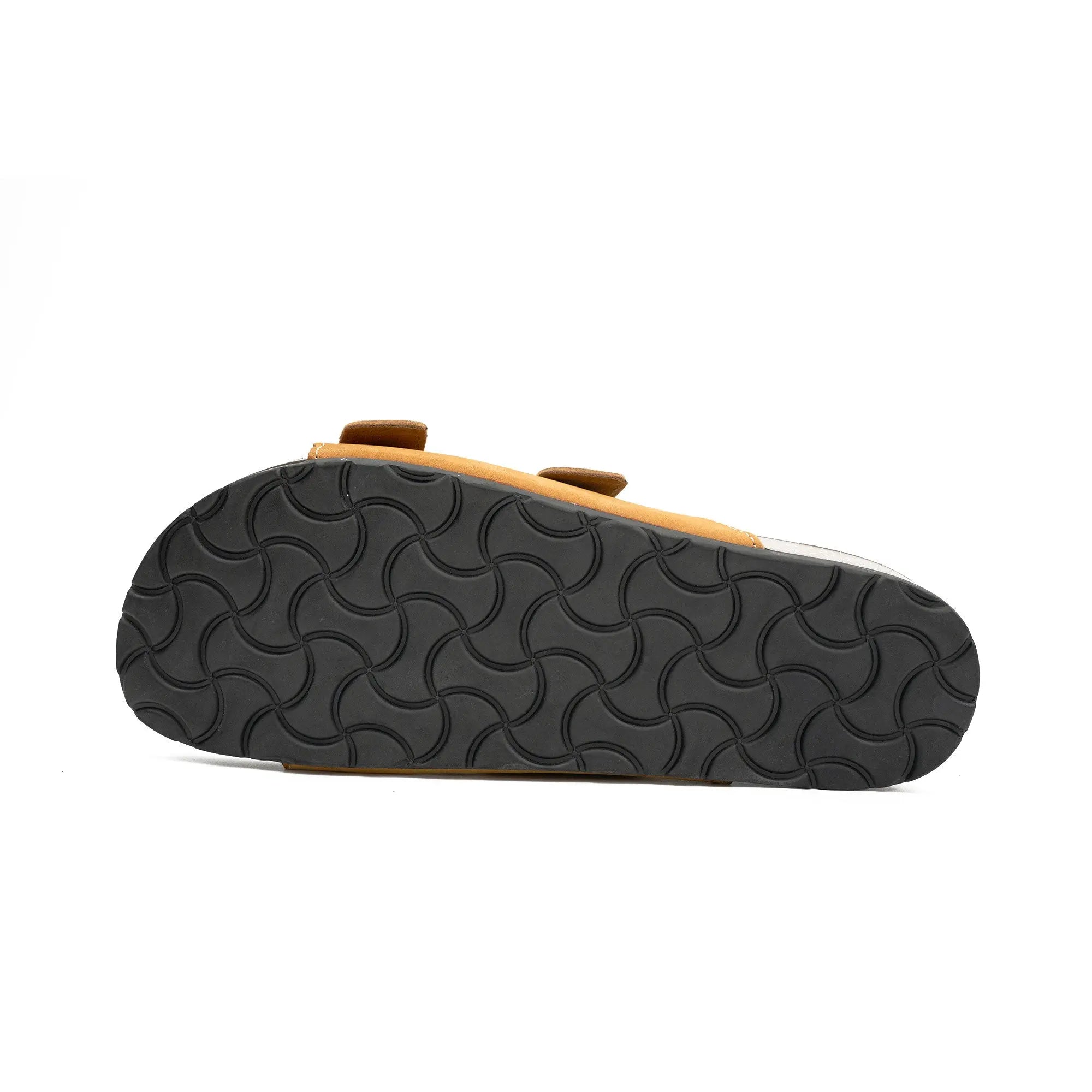 Yellow Buckle Slide Sandals DIVINCH