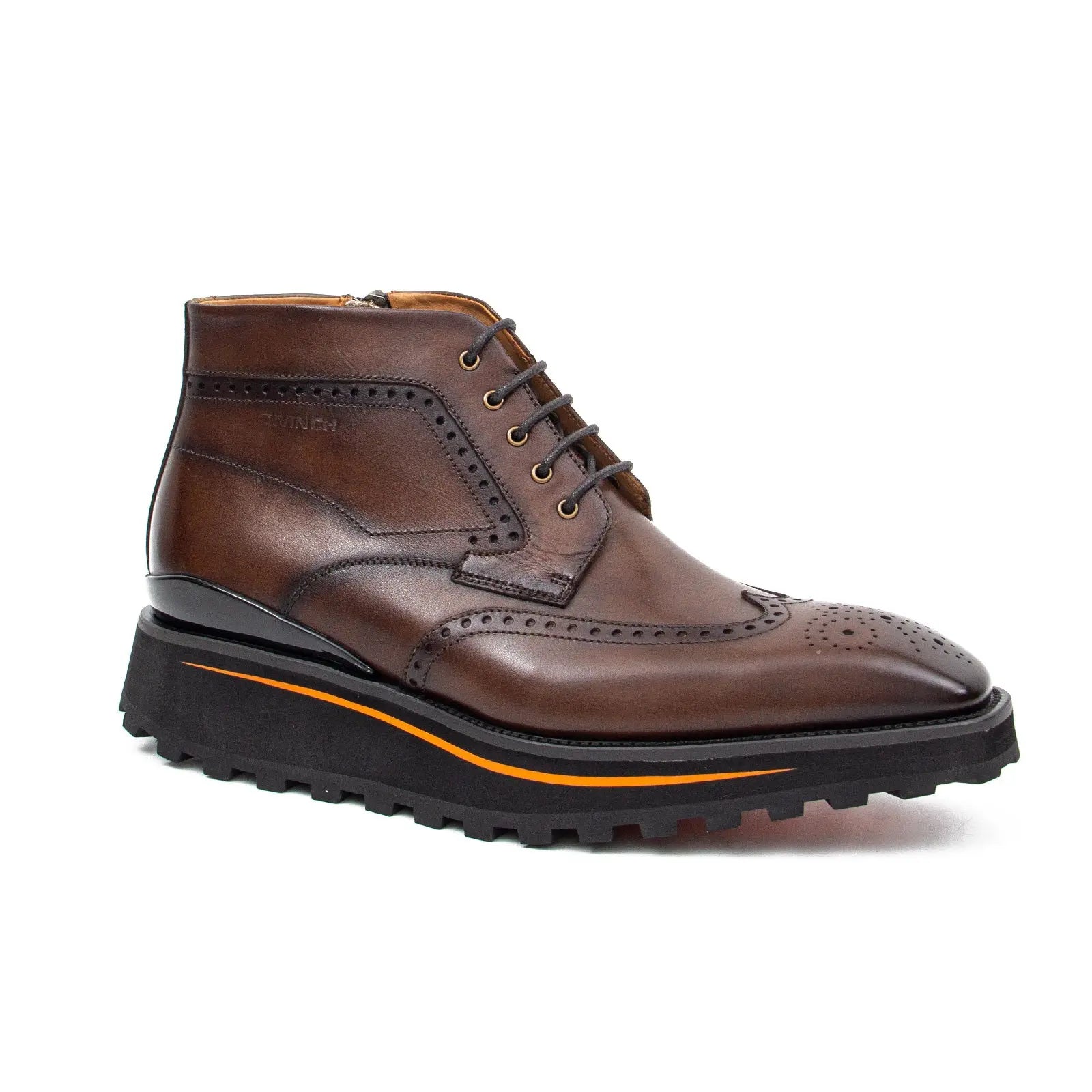 Zipper Brogue Martin Boots 2890 DIVINCH