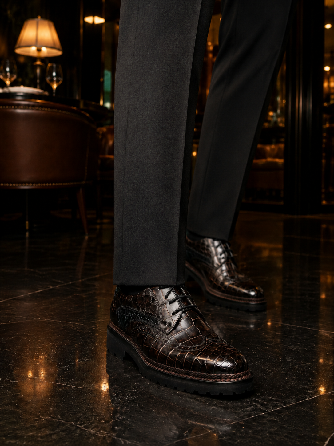 Evening styling with 