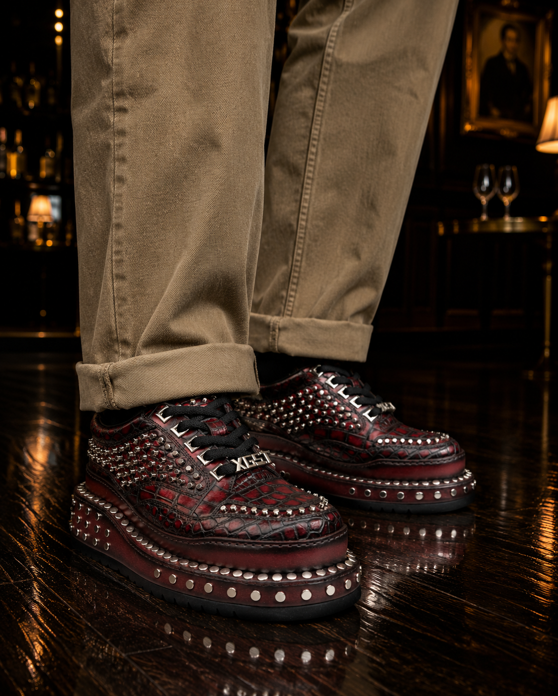 Evening styling with 