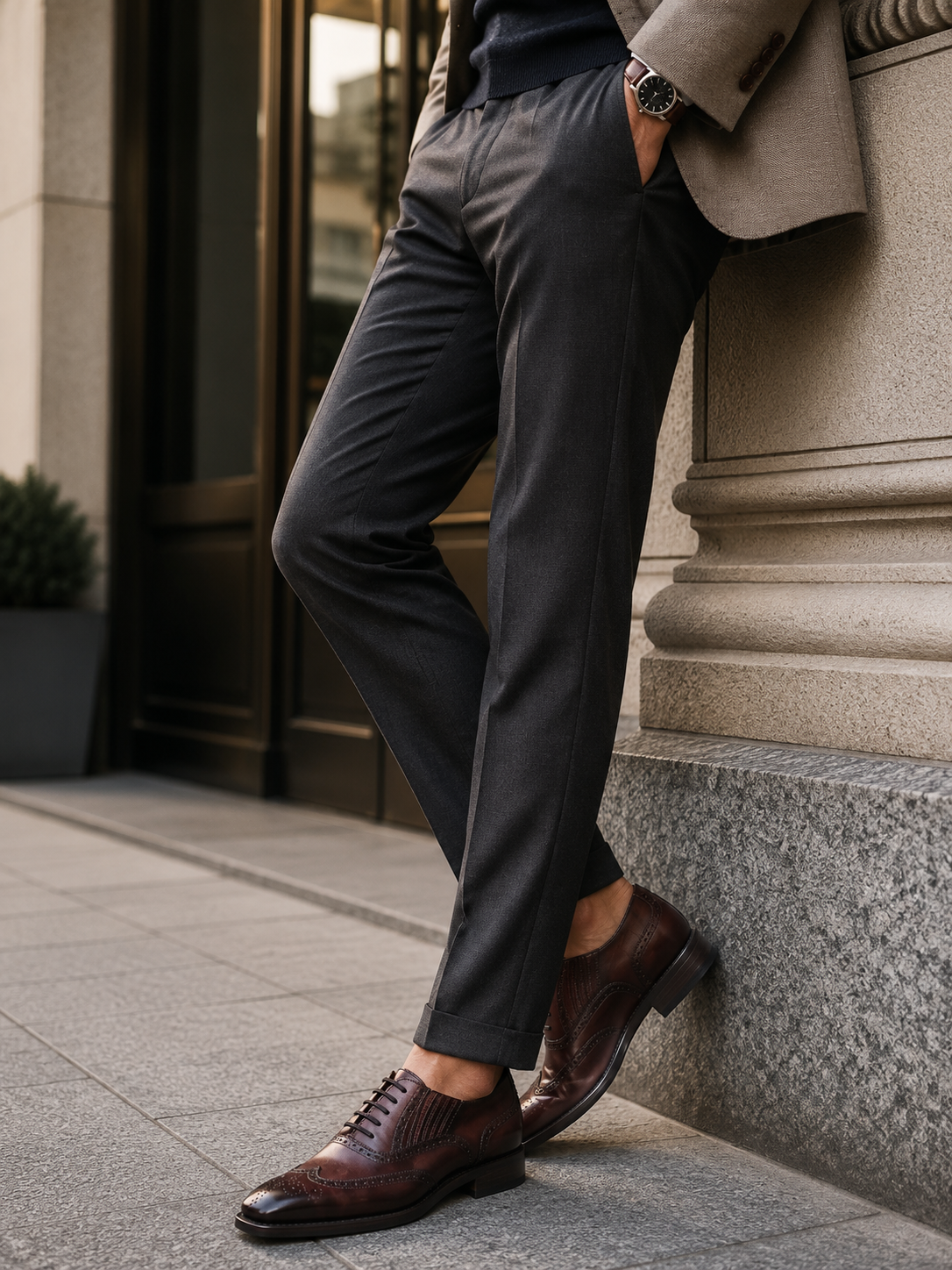 Evening styling with 