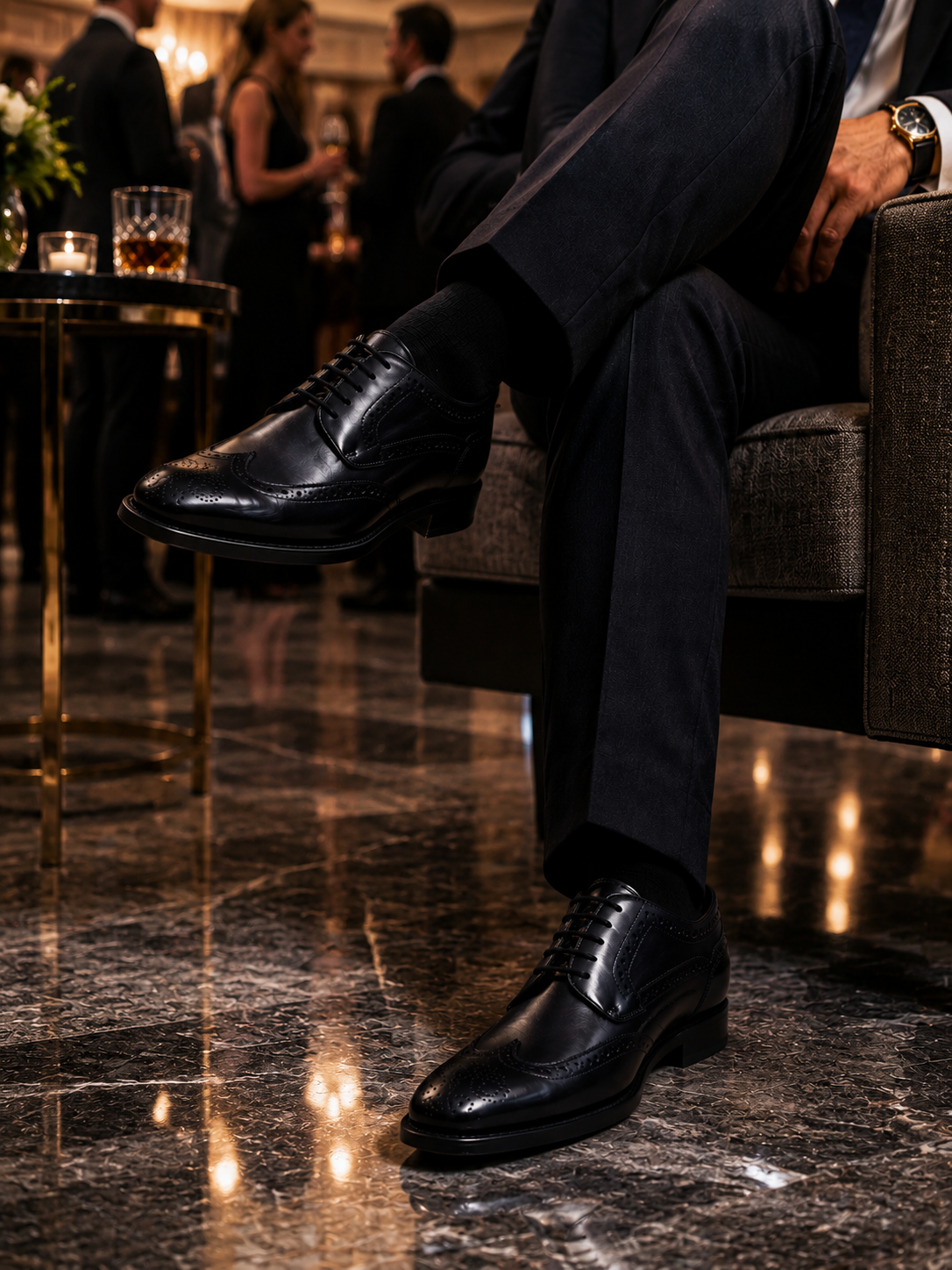 Evening styling with 