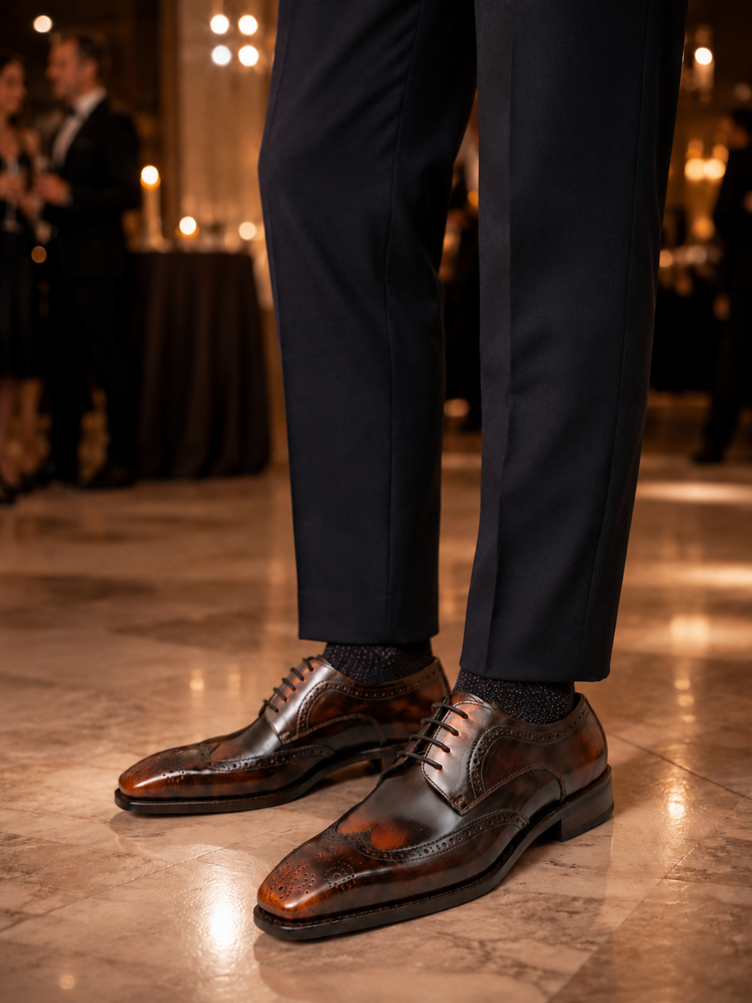 Evening styling with 