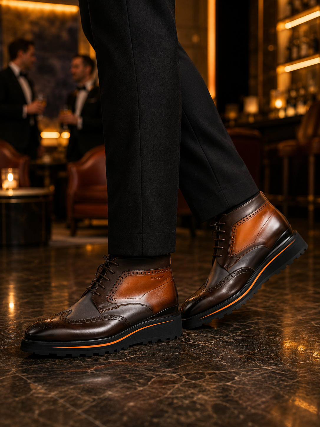 Evening styling with 