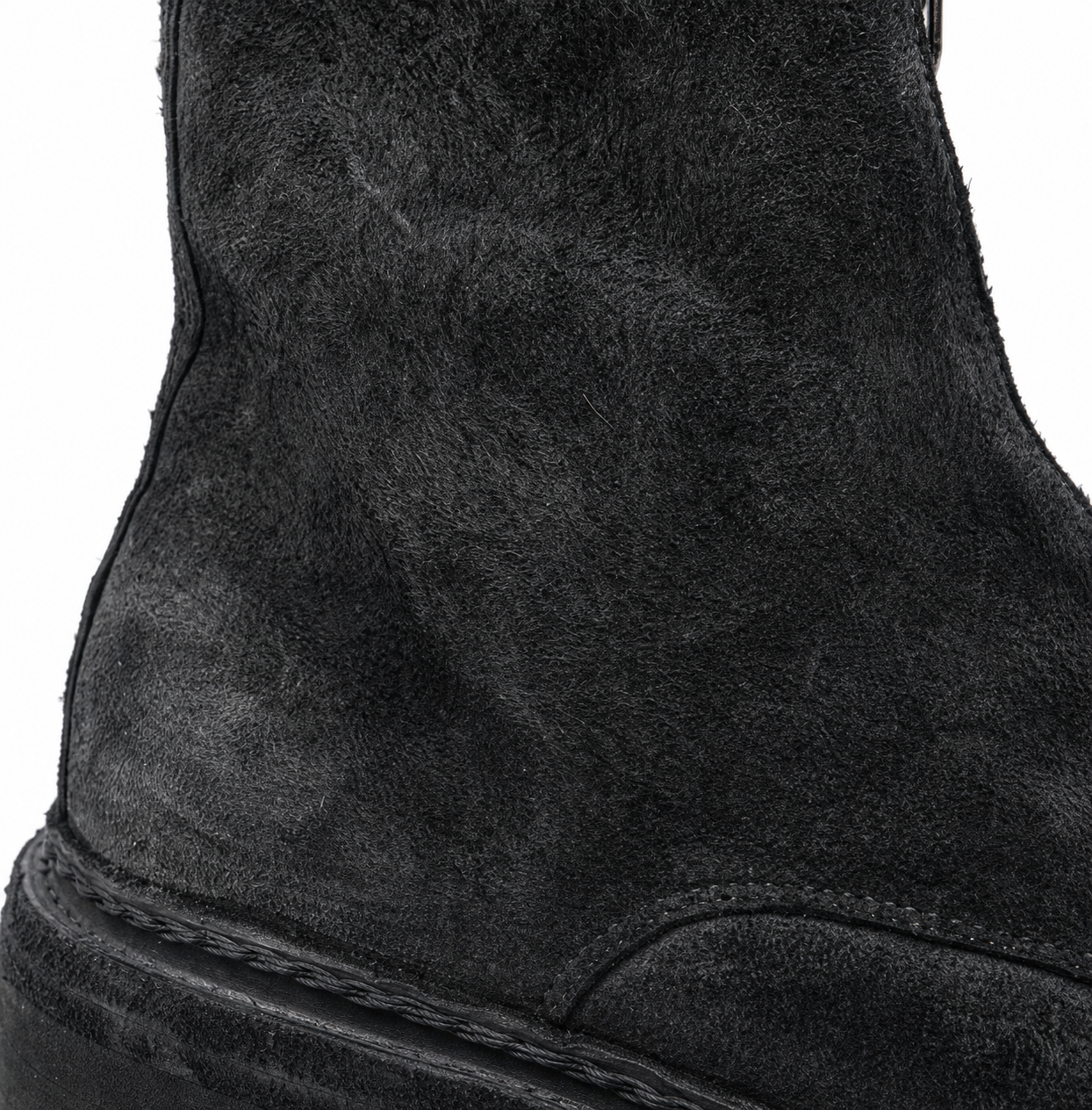 DIVINCH 5101B charcoal black textured upper detail
