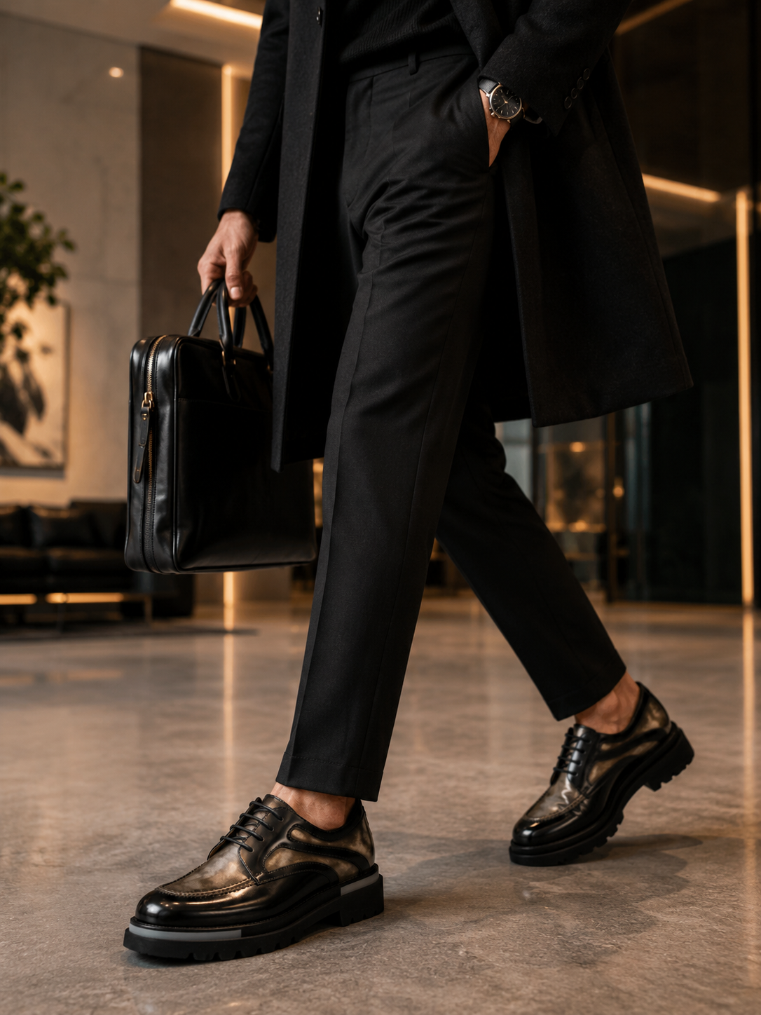 Evening styling with 