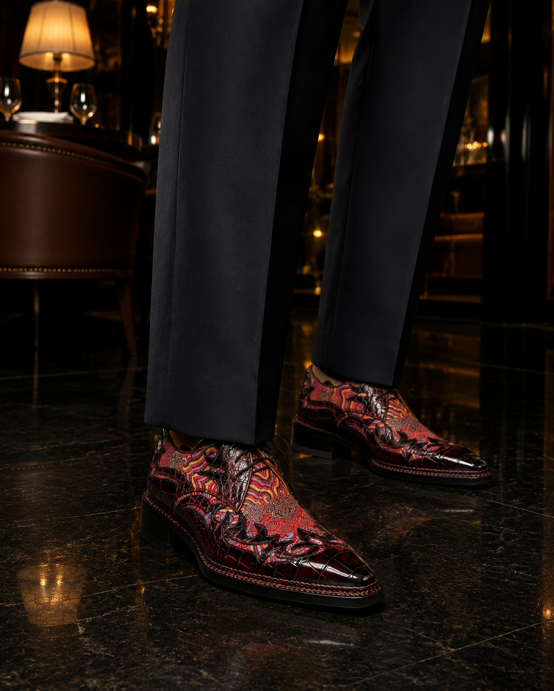 Evening styling with 