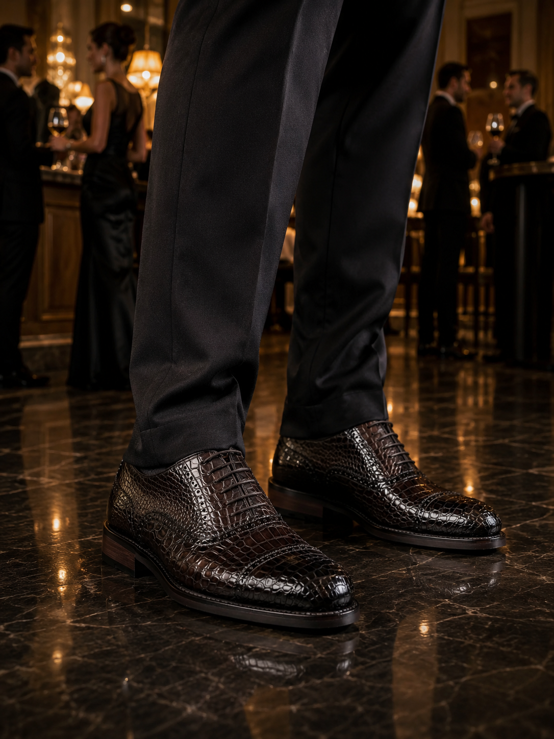 Evening styling with 