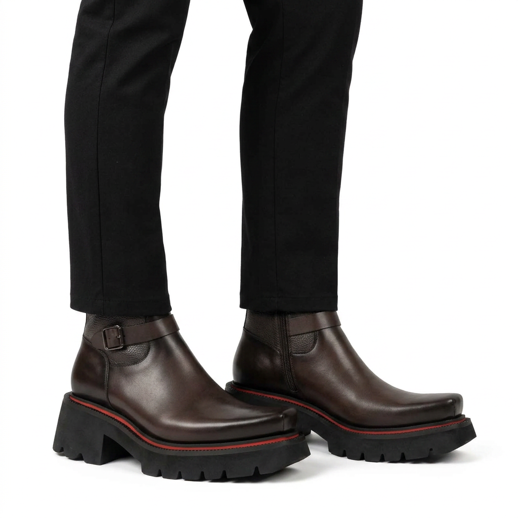 Brogue Oxford color cognac