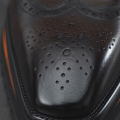 Scarpe brogue Dark Monk Strap con rialzo